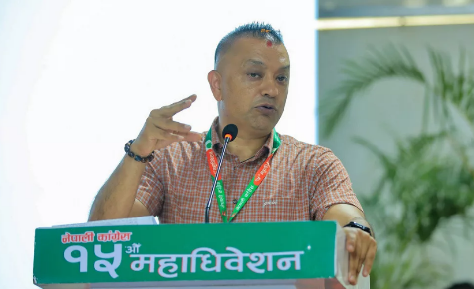 कांग्रेस सभापतिमा गगन थापा निर्वाचित