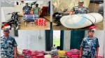 अवैध तस्करीविरुद्ध बिओपी साईगाउँको कारबाही, ६ लाख ४१ हजारको अवैध सामान बरामद