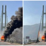 चिसापानीको कर्णाली पुलमा भयङ्कर आगलागी, अनुसन्धानमा खुल्यो आगलागीको रहस्य....