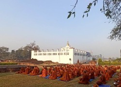 लुम्बिनीमा पाँच सय कुलपुत्र प्रव्रज्या