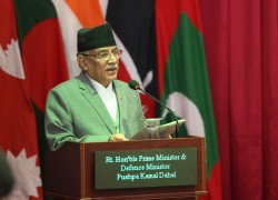वर्तमान परिप्रेक्ष्यमा राष्ट्रिय सुरक्षाको विषय अत्यन्तै महत्वपूर्ण र संवेदनशील छ : प्रधानमन्त्री दाहाल
