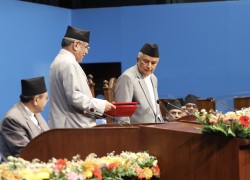 नीति तथा कार्यक्रम : पूर्वाधार निर्माणमा महत्वाकांक्षी लक्ष्य, दुई सिफ्टमा काम, दुई वर्षभित्र सबै पालिकामा राष्ट्रिय सडक