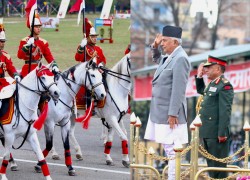राष्ट्रपतिको प्रमुख आतिथ्यमा टुँडिखेलमा घोडेजात्रा सम्पन्न