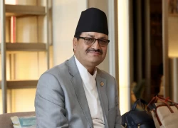 नेपाल र चीनबीच बीआरआई कार्यान्वयन योजनामा छलफल भइरहेको छ : परराष्ट्रमन्त्री एनपी साउद