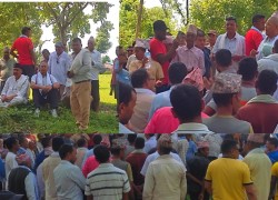 बर्दियामा कांग्रेस नेताद्वय गौतम र डा. दहितको कार्यक्रममा घुसपैठ, सुनियोजित भएको आँकलन