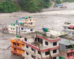 पीडितको उद्धार र राहतको व्यवस्था मिलाउन आयोगको आग्रह; बाढी, पहिरो एवं डुबानमा परी सयौँ परिवार घरबारविहीन 