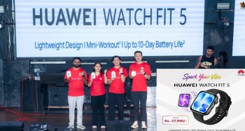 आकर्षक डिजाइन र स्मार्ट हेल्थ फिचरसहित HUAWEI WATCH FIT 5 नेपालमा