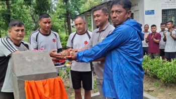 सर्पदंश उपचार केन्द्रमा खानेपानी धारा र चौतारा निर्माण भएपछि सेवाग्राहीलाई ठुलै राहत