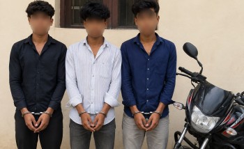 नेपालगन्जको गंगापुरबाट ब्राउन सुगरसहित ३ जना पक्राउ