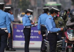 ६ सय ४३ चालक ट्राफिक प्रहरीको कारबाहीमा
