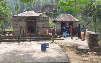 अकला मन्दिर पुनःनिर्माण : काम अपुरो गरेर ठेकेदार बेपत्ता