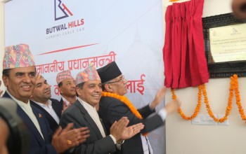 प्रधानमन्त्रीद्वारा लुम्बिनी केबलकार उद्घाटन, तीन किलोमिटर दूरीको केबलकार लुम्बिनी प्रदेशकै पहिलो