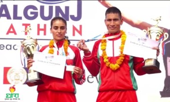 नेपालगञ्ज म्याराथनको उपाधि नेपाली सेनाका खडकलाई, हाफ म्याराथन जितिन पुर्णलक्ष्मीले