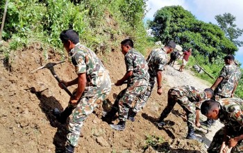 नेपाली सेनालाई दिइएको ८७ किलोमिटर सडकखण्डको डिपिआर निर्माणका लागि सर्वेक्षण सम्पन्न