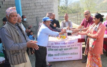 दिवङ्गत छोरीको स्मृतिमा पत्रकार शर्माद्वारा अक्षयकोष स्थापना