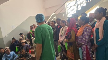 राप्तीसोनारी गाउँपालिकामा १९३ जनाले गराए नि:शुल्क मोतियाबिन्दुको शल्यक्रिया