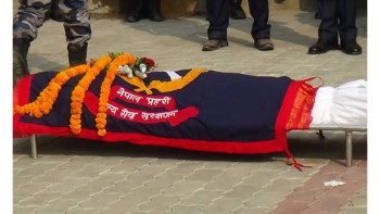 मोटरसाइकल दुर्घटनामा प्रहरी सहायक हवल्दार खड्काले गुमाए ज्यान