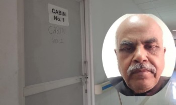 भेरी अस्पताल क्याबिन नं.१ : जेलबाट अस्पताल आएर मिश्चले बनाउँदै चुनावी रणनीति