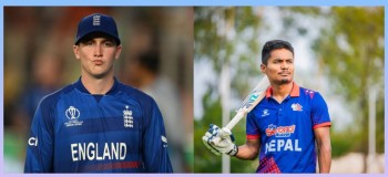 टी-२० विश्वकपमा आज नेपाल इङ्गल्याण्डविरुद्ध खेल्दै
