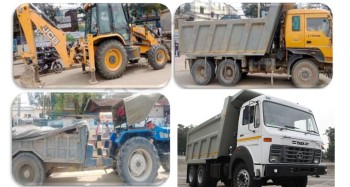 बैजनाथमा अवैध नदीजन्य पदार्थ उत्खनन् गर्ने ४ सवारी साधन नियन्त्रणमा