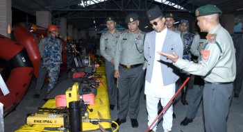 गृहमन्त्रीले भने- विपद् व्यवस्थापनमा सशस्त्र प्रहरी बलको भूमिका उत्कृष्ट छ