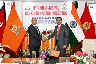 नेपाल-भारत सीमा सुरक्षालाई थप प्रभावकारी बनाउन सशस्त्र प्रहरी र एसएसबी प्रमुखबीच समझदारी
