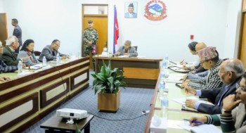 नागरिक समाजसँग निर्वाचन, भ्रष्टाचार नियन्त्रण र सुशासनबारे प्रधानमन्त्री कार्कीको छलफल