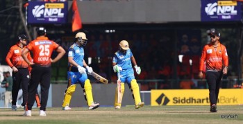 एनपीएलमा चितवन राइनोजको विजयी सुरुवात,कर्णाली याक्स पराजित