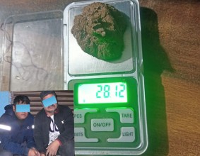 नेपालगन्जबाट २८ ग्रामबढी खैरो हेरोइनसहित दुई जना पक्राउ