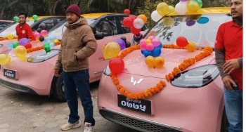 नेपालगञ्जमा इ–ड्राइभको औपचारिक शुभारम्भ, १५ वटा ईभी ट्याक्सीबाट सेवा सुरु