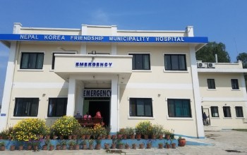 मध्यपुरथिमि नगरपालिकाद्वारा सञ्चालित नेपाल–कोरियामैत्री नगरपालिका अस्पताल तेस्रो लहरको तयारीमा जुट्यो