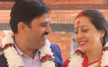 लोकप्रिय हास्यकलाकार मनोज गजुरेलले गरे दोस्रो विवाह