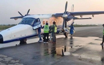 नेपालगन्ज विमानस्थलमा बदेलसंग ठोक्कियो सीता एयरको जहाज, मानवीय क्षति भएन
