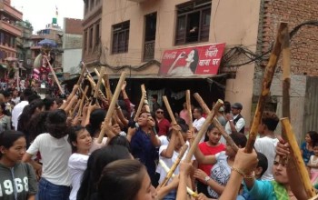 आँसु र हाँसोको सङ्गम सापारु अर्थात् गाईजात्रा