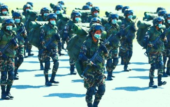 सर्लाहीमा नेपाली सेनाको गस्ती सुरु, सेनाले तेस्रो घेरामा रहेर सुरक्षा प्रदान गर्ने