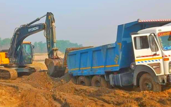 राप्ती नदीमा अवैध उत्खनन रोक्दै बाँके राप्तीसोनारीका जनप्रतिनिधि, तीन एक्साभेटर नियन्त्रणमा