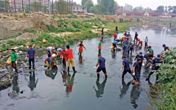 वाग्मती सफाइको पाँच सय हप्ता : २० हजार टन फोहर निकालियो