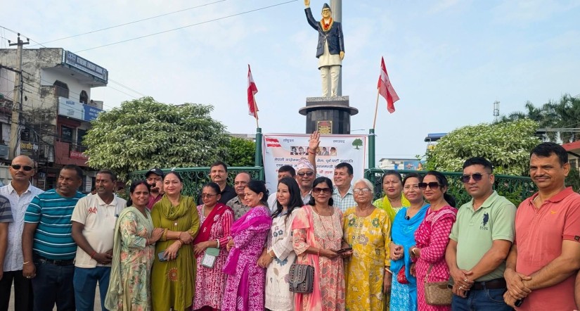 बीपी कोइरालाको ११३औँ जन्मजयन्तीमा कांग्रेस बाँकेद्वारा माल्यार्पण