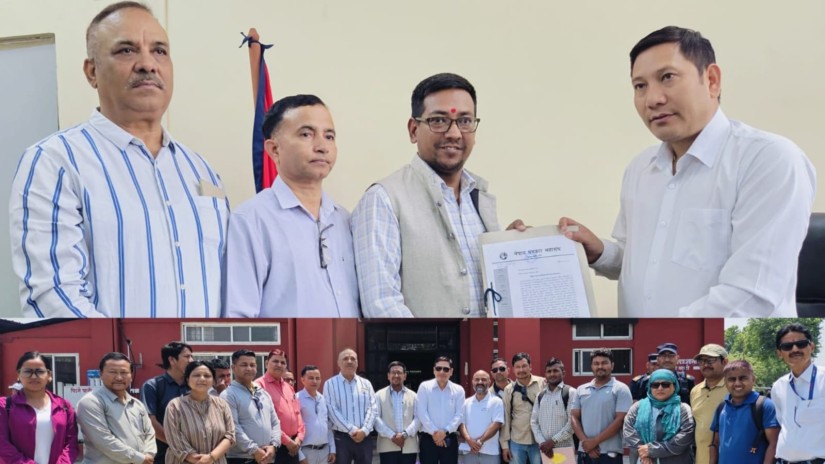 सरकारी विज्ञापन नीतिविरुद्ध पत्रकार महासंघ आन्दोलित, बाँकेबाट प्रधानमन्त्रीलाई ज्ञापनपत्र बुझाइयो