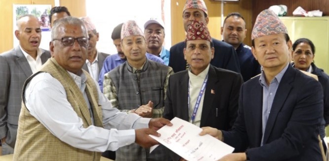 लेखा समिति सभापतिमा कांग्रेसका भरतबहादुर खड्काको उम्मेदवारी दर्ता