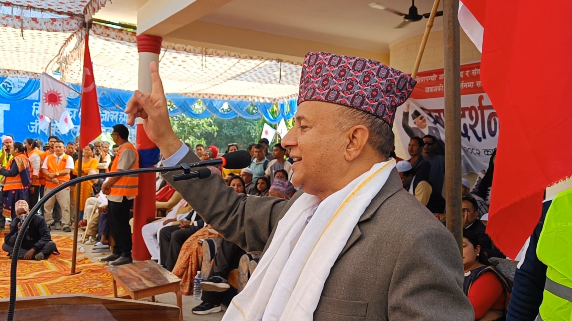 चुनाव हुने वातावरण बने एमाले चुनावदेखि भाग्दैन: एमाले महासचिव पोखरेल