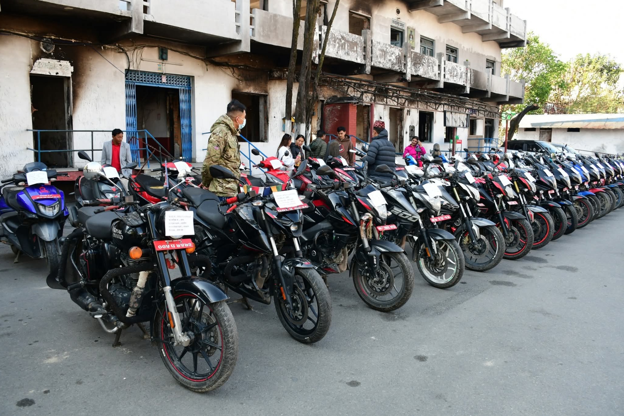 'चोरीका मोटरसाइकल नियन्त्रणमा ट्राफिक प्रहरीको अभियान'