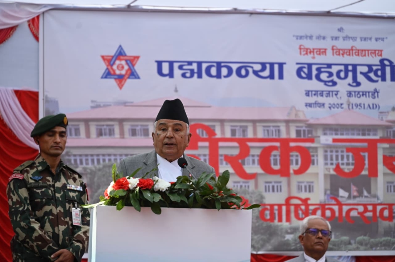 राष्ट्रपति पौडेलले भने- देश, जनता र लोकतन्त्रका लागि फागुन २१ को निर्वाचन अपरिहार्य