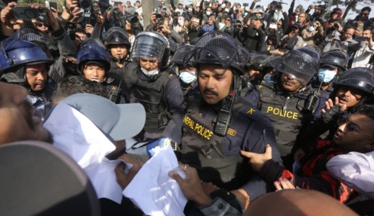 सुशीला कार्की नेतृत्वको सरकारविरुद्ध जेनजीको विरोध प्रदर्शन:केही अभियन्ता पक्राउ