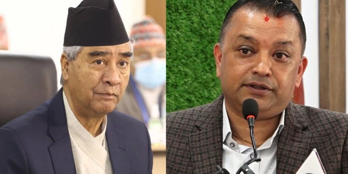 महामन्त्रीमार्फत ७७ जिल्लाका सभापतिलाई पत्र पठाउँदै गगन थापाले खोजे देउवाको साथ