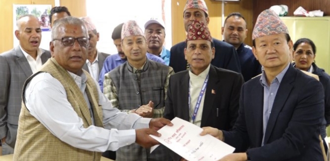 लेखा समिति सभापतिमा कांग्रेसका भरतबहादुर खड्काको उम्मेदवारी दर्ता